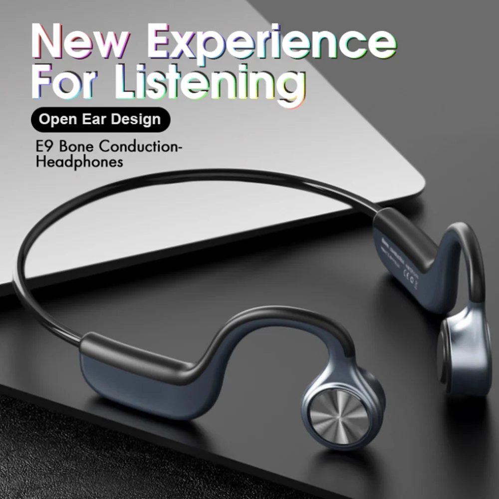 New E9 Z8pro Bone Conduction Wireless Headphones Bluetooth 5.0 Earphone Outdoor Sport Headset with Microphone Handsfree Headsets
New E9 Z8pro Bone Conduction Wireless Headphones Bluetooth 5.0 Earphone Outdoor Sport Headset with Microphone Handsfree Headsets