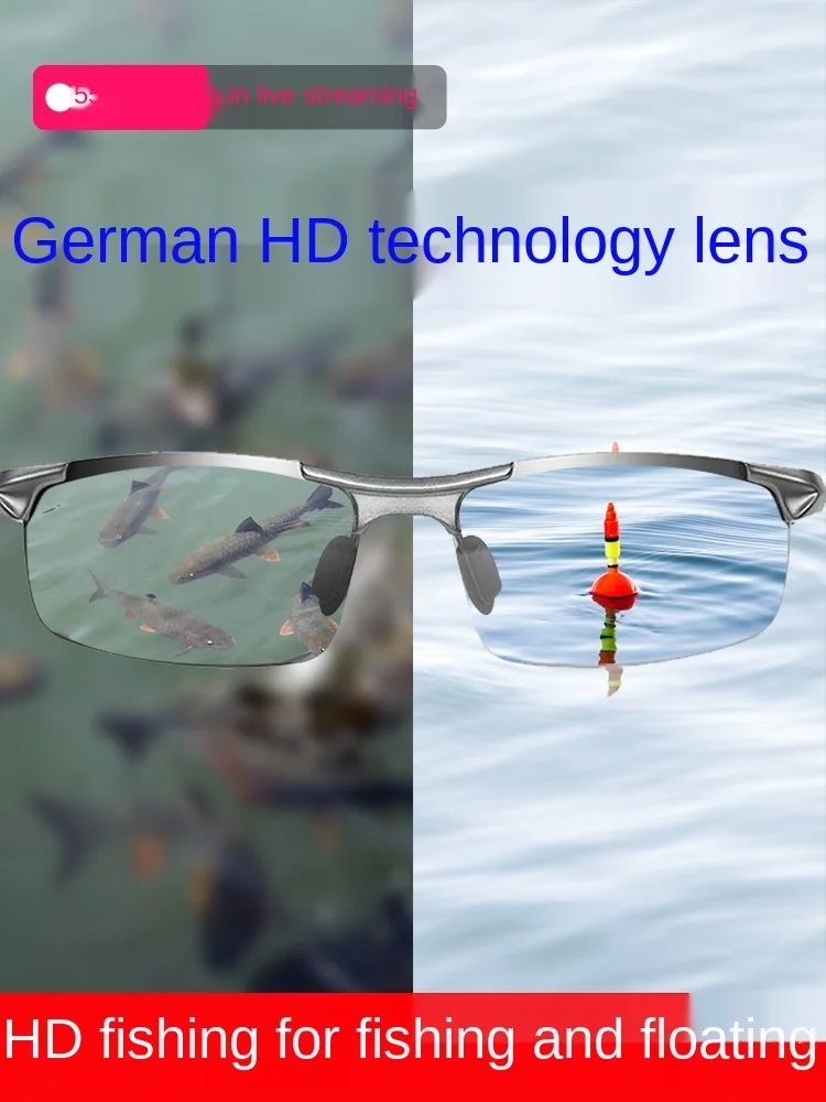 German high definition polarized light visible underwater 3 m fishing glasses look floating look underwater eyepiece
German high definition polarized light visible underwater 3 m fishing glasses look floating look underwater eyepiece