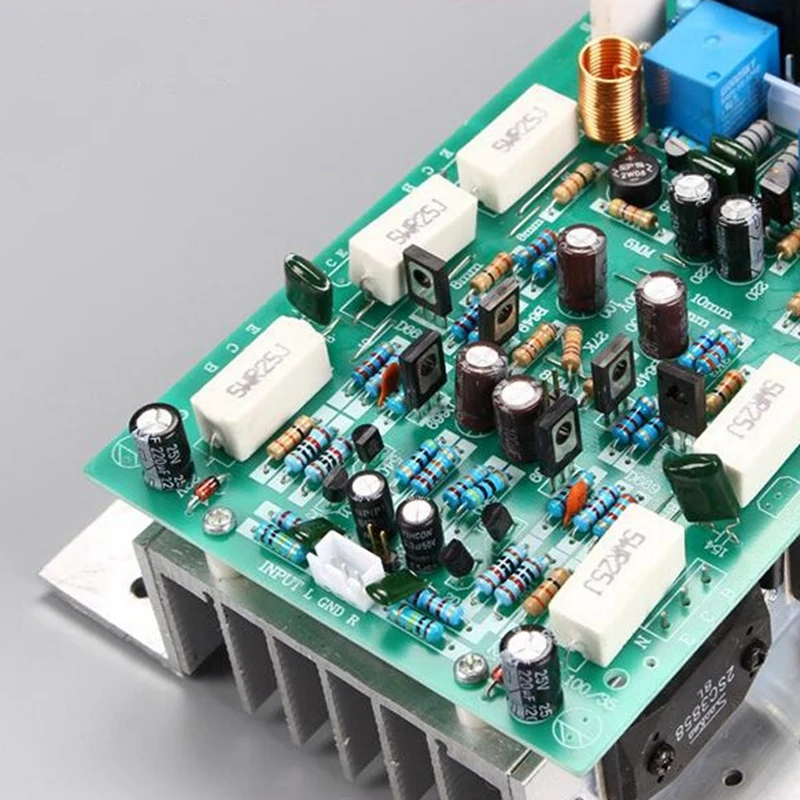 Hifi Sanken 1494/3858 o Amplifier Board 450W & 450W Stereo Amp Mono 800W High Power Amplifier Board
Hifi Sanken 1494/3858 o Amplifier Board 450W & 450W Stereo Amp Mono 800W High Power Amplifier Board