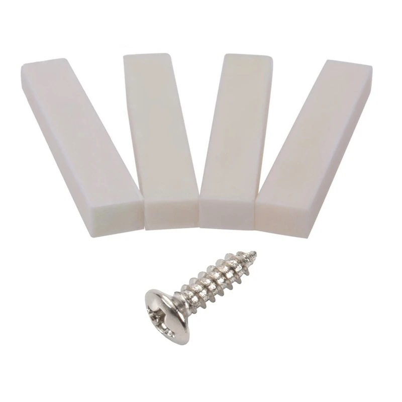 4 шт. костяной материал, самодельная гайка без прорези и 50 шт. накидных винтов 3 мм для гитары в стиле крыла Strat (серебристый)
4 шт. костяной материал, самодельная гайка без прорези и 50 шт. накидных винтов 3 мм для гитары в стиле крыла Strat (серебристый)