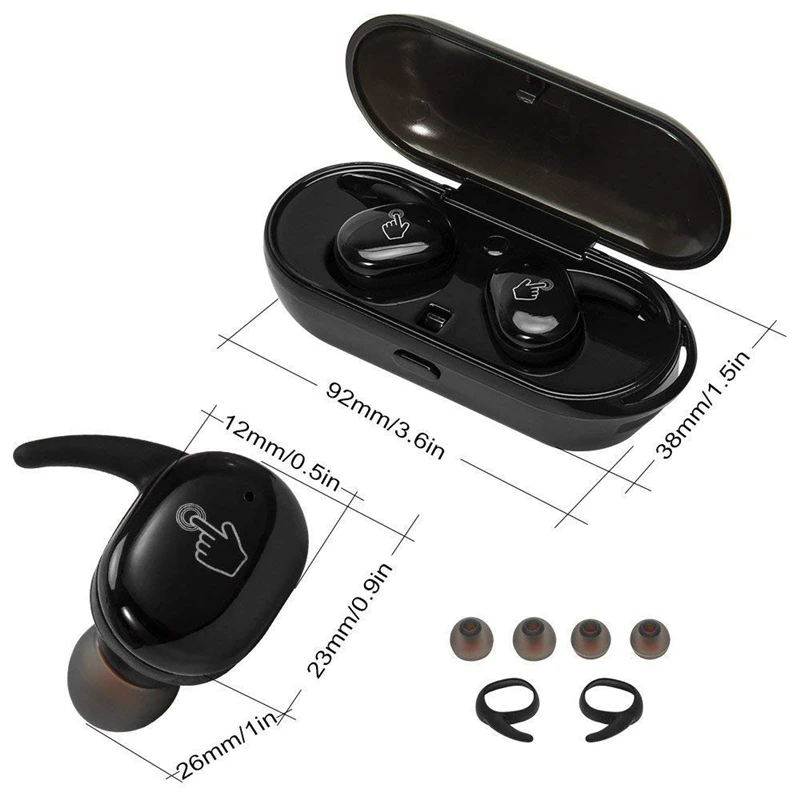 2021 Earphones Wireless In Ear Headphone Intelligent Noise Reduction Sports Accessories Waterproof Earbuds Headsets
2021 Earphones Wireless In Ear Headphone Intelligent Noise Reduction Sports Accessories Waterproof Earbuds Headsets