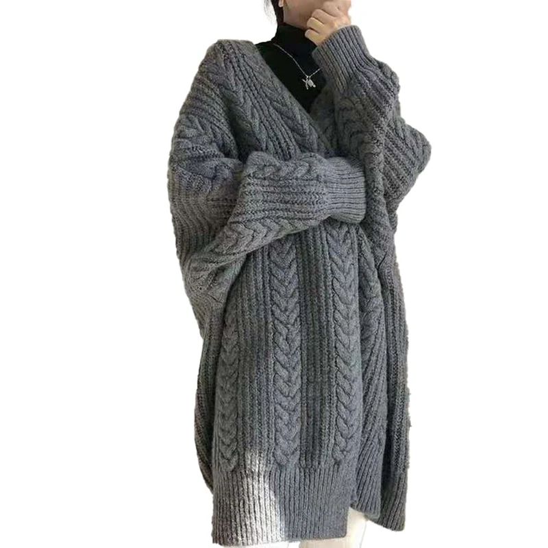Long Cardigan Women Sweater Jacket Twist Knitted Coat Outwear Harajuku Sweater Cardigan Oversize Knitted Vest
Long Cardigan Women Sweater Jacket Twist Knitted Coat Outwear Harajuku Sweater Cardigan Oversize Knitted Vest