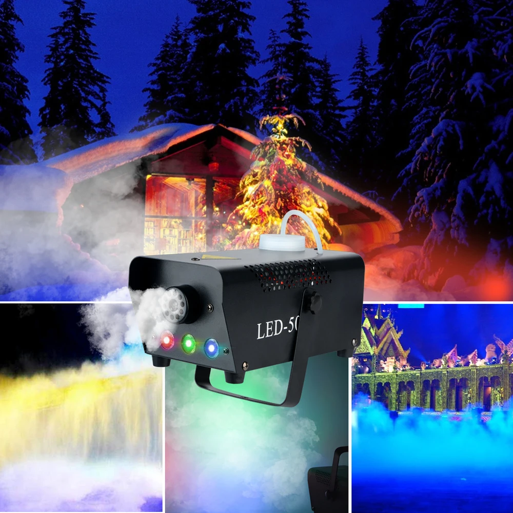 500W Fog/Smoke Machine w/ Remote RGB LED DJ Thrower DJ Party family ball leisure partiesStage Light Smoke Thrower
500W Fog/Smoke Machine w/ Remote RGB LED DJ Thrower DJ Party family ball leisure partiesStage Light Smoke Thrower