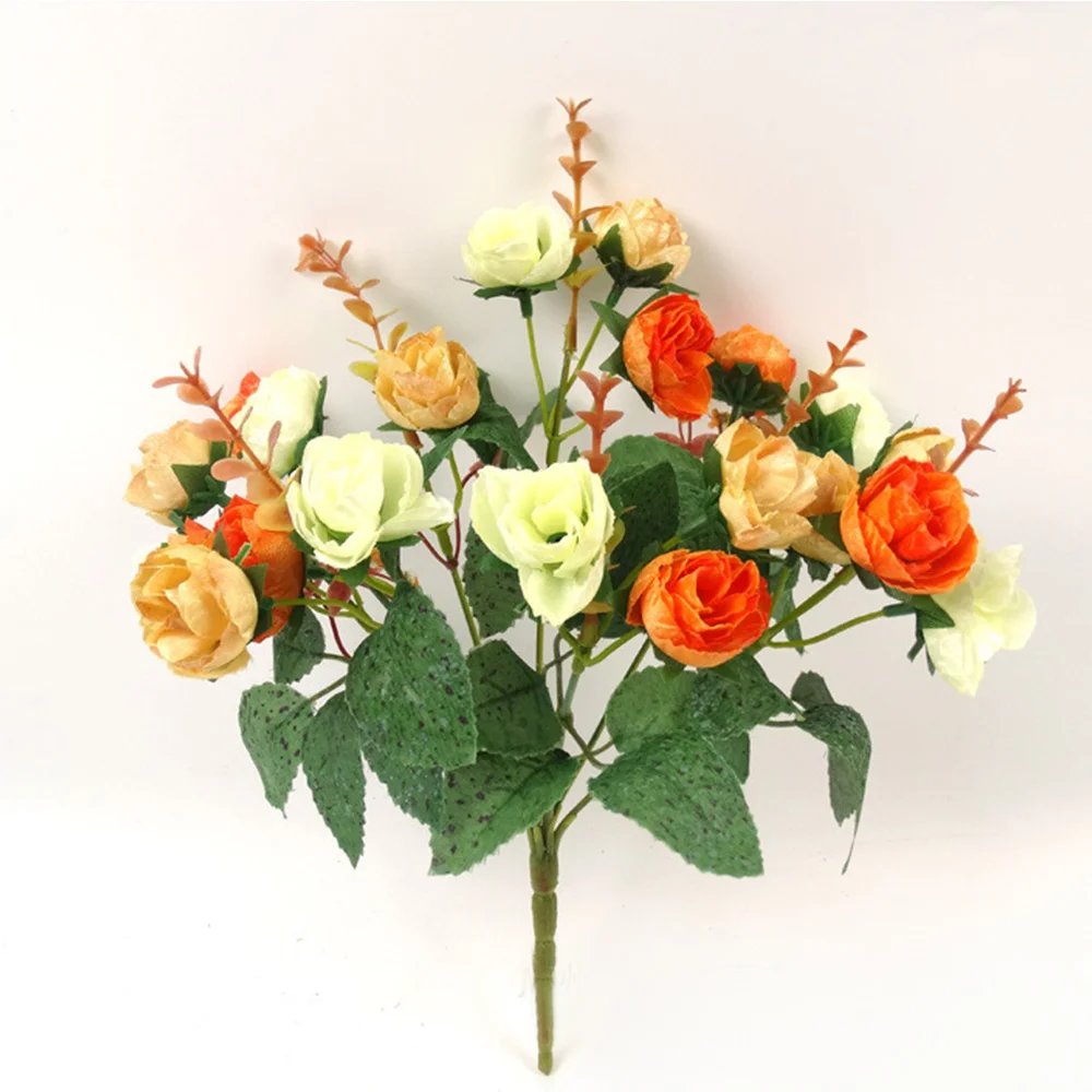 2* Artificial Rose Flowers Bride Bouquet Fake Rose Bouquet Flores For Wedding Party Home Decoration Supplies
2* Artificial Rose Flowers Bride Bouquet Fake Rose Bouquet Flores For Wedding Party Home Decoration Supplies