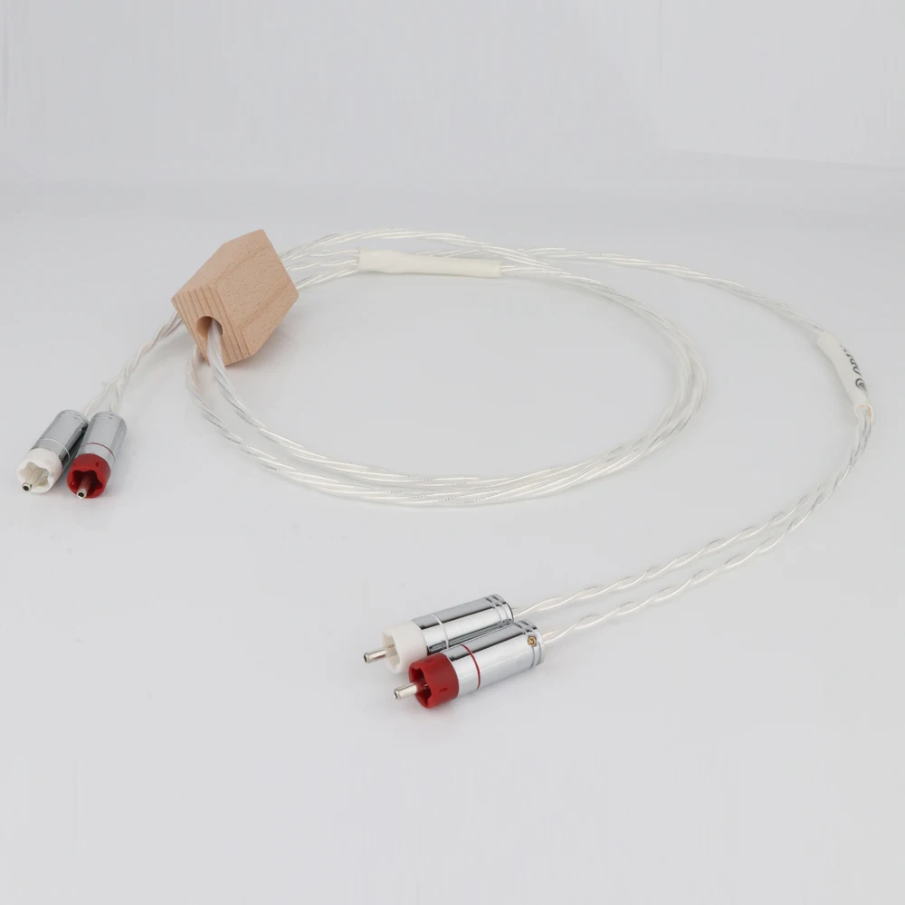 Hi-End Nordost ODIN 2 Hifi Fever Audio RCA Signal Cable Double Lotus Sterling Silver audio cable CD amplifier tube cable
Hi-End Nordost ODIN 2 Hifi Fever Audio RCA Signal Cable Double Lotus Sterling Silver audio cable CD amplifier tube cable