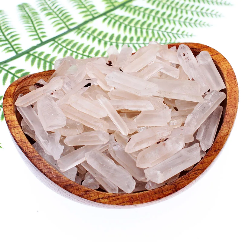Natural Crystal Rough Stone White Crystal Hexagonal Prism Gravel Decoration Long Strip of Energy Stone Divination Crystal
Natural Crystal Rough Stone White Crystal Hexagonal Prism Gravel Decoration Long Strip of Energy Stone Divination Crystal