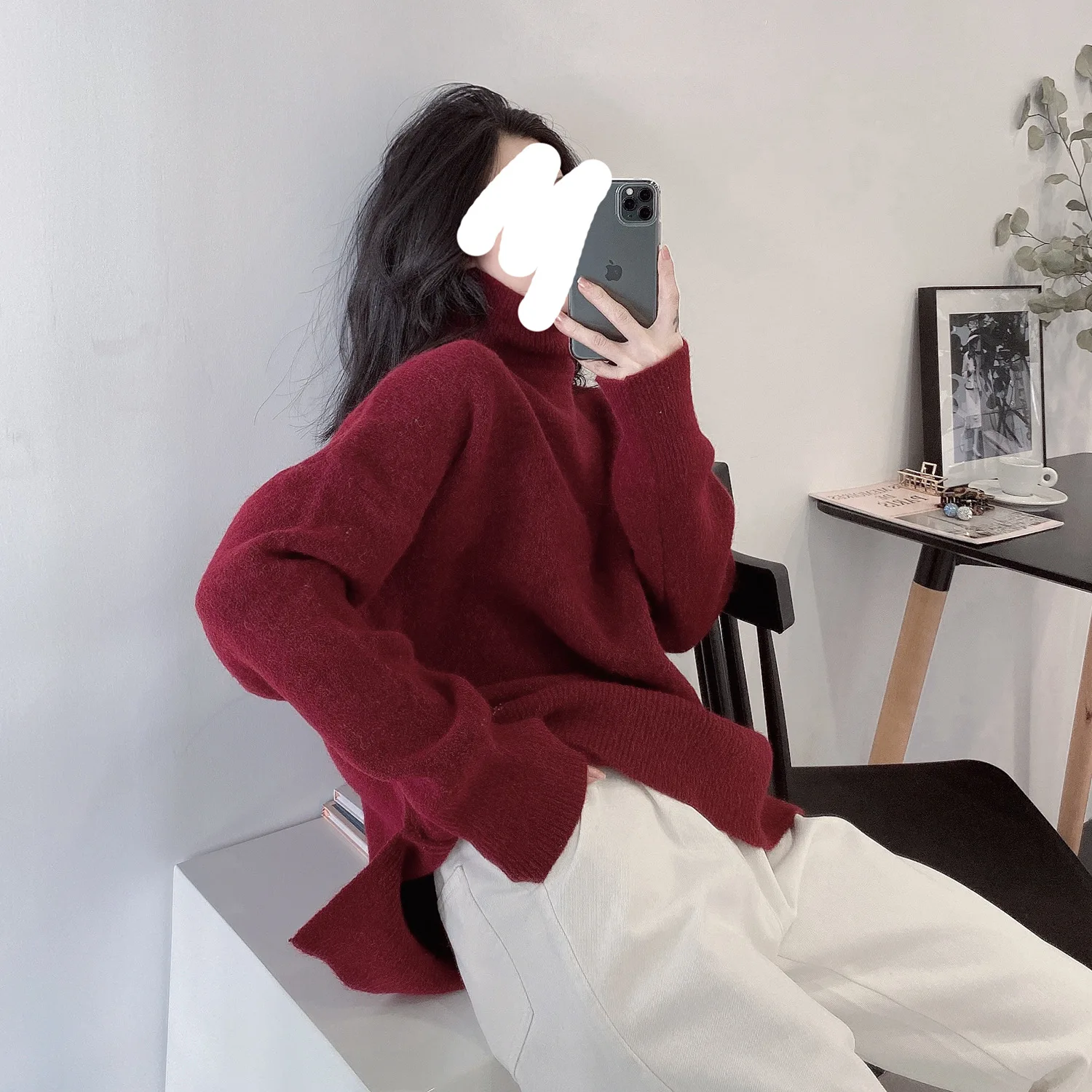 Женский Повседневный джемпер оверсайз, зимний утепленный фланелевый пуловер с высоким воротником
Женский Повседневный джемпер оверсайз, зимний утепленный фланелевый пуловер с высоким воротником