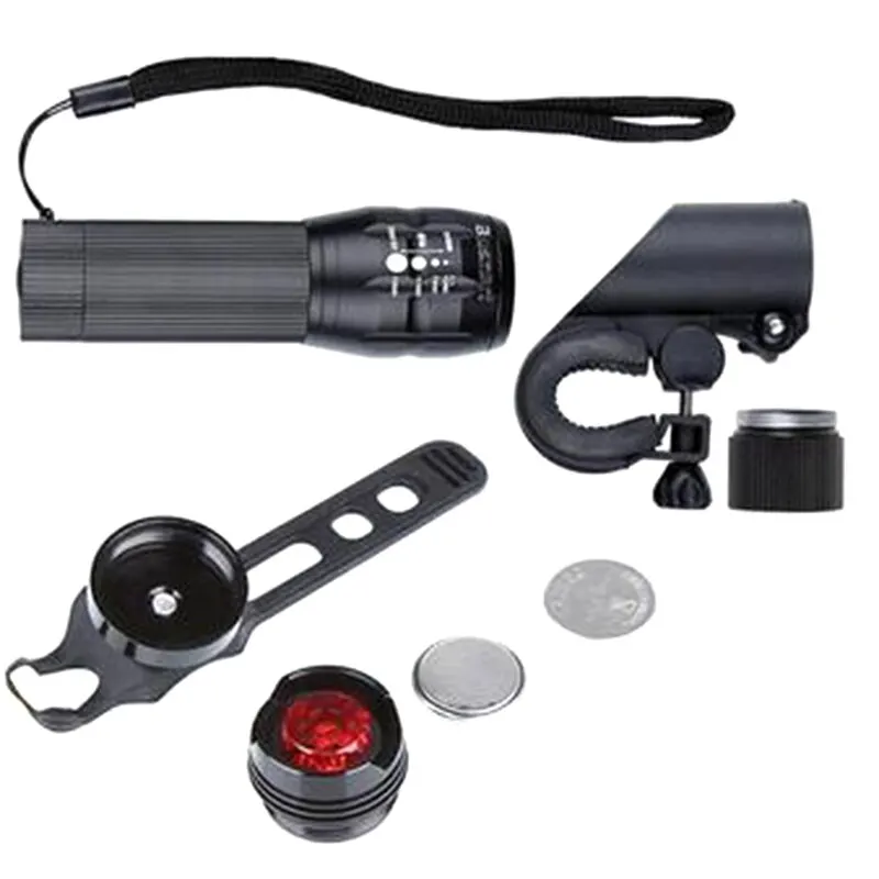 Retractable Focusing Flashlight Set Black Night Out Riding Gadget Portable Practical Flashlight (without Battery) 11*3.6*3.5cm
Retractable Focusing Flashlight Set Black Night Out Riding Gadget Portable Practical Flashlight (without Battery) 11*3.6*3.5cm