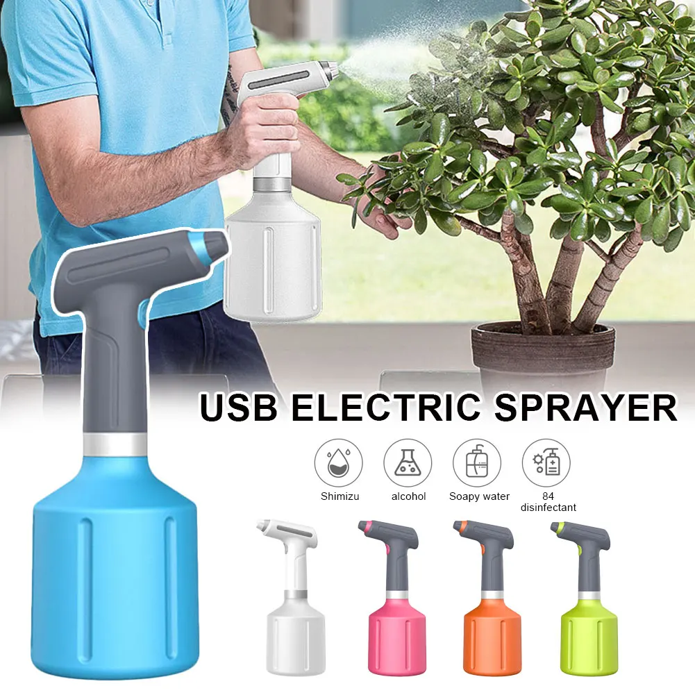 Electric Watering Can Indoor Outdoor Handheld Electric Spray Bottle Plants Flower Spray Bottle Water Mist Sprayer Garden Tools
Electric Watering Can Indoor Outdoor Handheld Electric Spray Bottle Plants Flower Spray Bottle Water Mist Sprayer Garden Tools