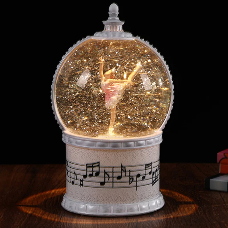 Swivel Ballerina Crystal Ball Music Box Children's Day Birthday Gifts for Daughter Girls New Year Christmas Present Night Light
Swivel Ballerina Crystal Ball Music Box Children's Day Birthday Gifts for Daughter Girls New Year Christmas Present Night Light