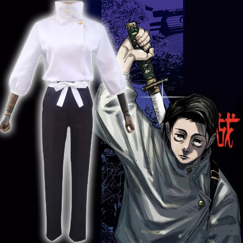 Anime Comic Jujutsu Kaisen Cosplay Costumes Yuuta Okkotsu Cosplay Costume Uniforms Clothes Suits Wears outfit White Full Set Hot
Anime Comic Jujutsu Kaisen Cosplay Costumes Yuuta Okkotsu Cosplay Costume Uniforms Clothes Suits Wears outfit White Full Set Hot