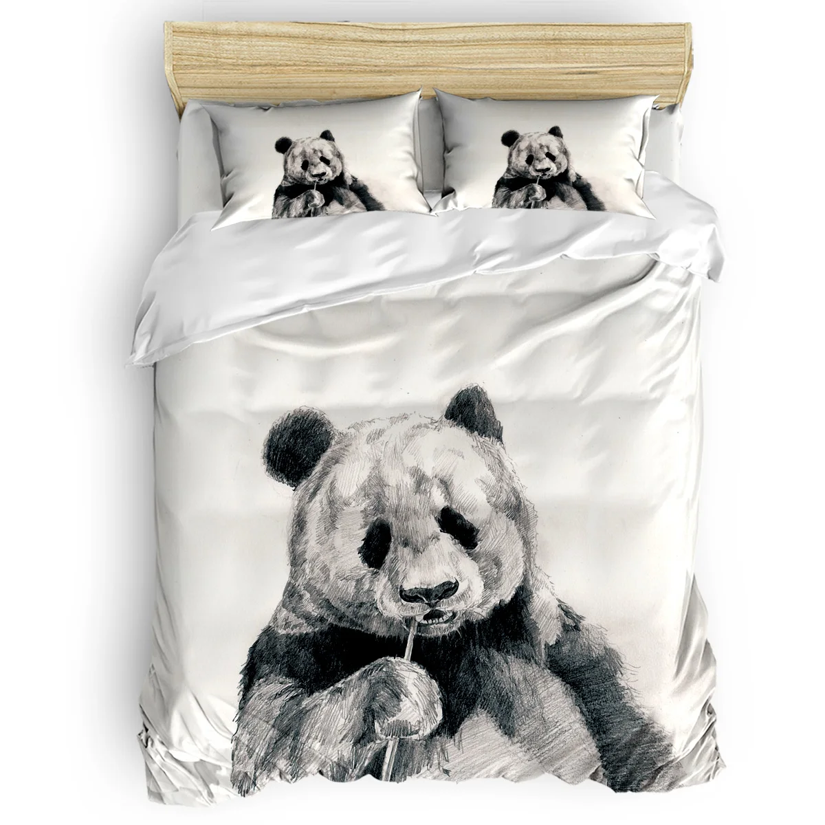 Cute Panda In Watercolor Style Duvet Cover Set with Pillowcase Bedroom Supplies Bed Comforters King Size Bedding Set
Cute Panda In Watercolor Style Duvet Cover Set with Pillowcase Bedroom Supplies Bed Comforters King Size Bedding Set