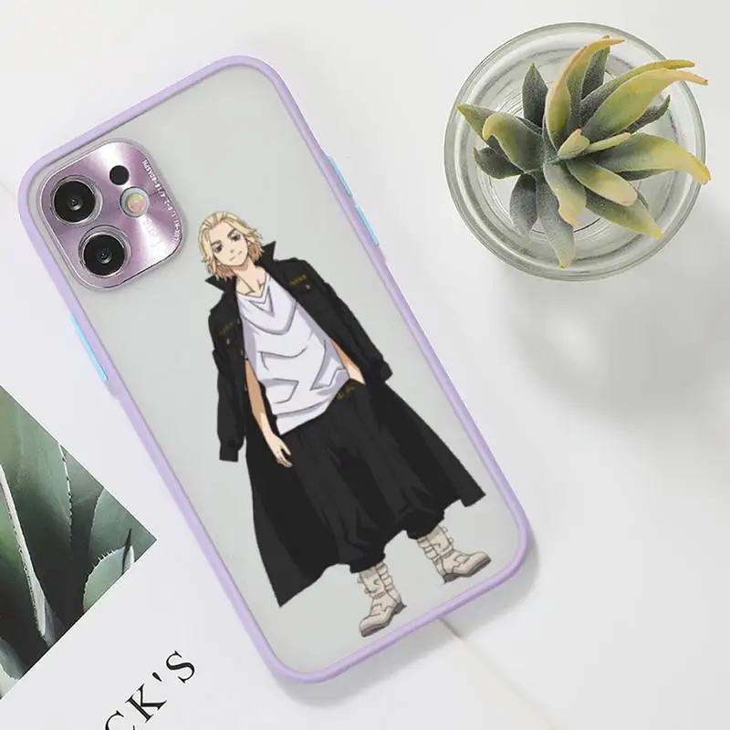 Tokyo Revengers manjiro sano Phone Case For iPhone 12 11 Mini Pro XR XS Max 7 8 Plus X Matte transparent Purple Back Cover
Tokyo Revengers manjiro sano Phone Case For iPhone 12 11 Mini Pro XR XS Max 7 8 Plus X Matte transparent Purple Back Cover