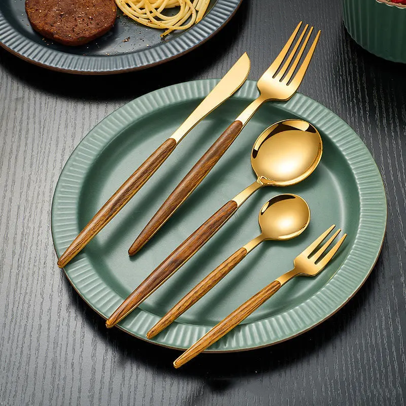 Golden Cutlery Set Fork Spoon Gold Tableware Utensils Kitchen Gadget Dinnerware Dinner Stainless steel items appliances home
Golden Cutlery Set Fork Spoon Gold Tableware Utensils Kitchen Gadget Dinnerware Dinner Stainless steel items appliances home
