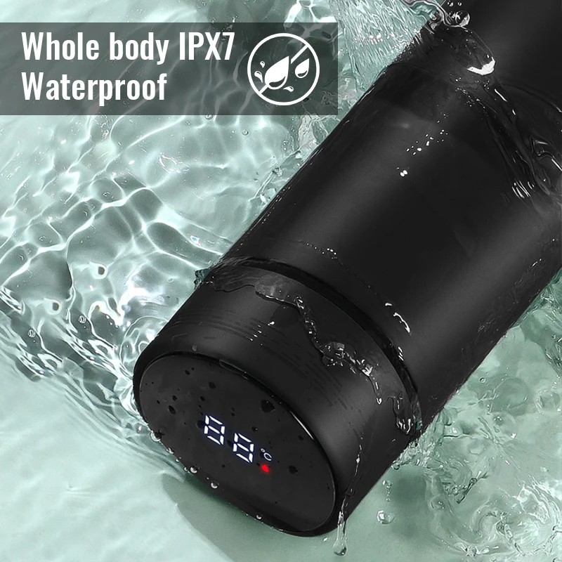500ml Smart Water Bottle Intelligent Stainless Steel Thermos LED Temperature Display Bottles Vacuum Flasks Thermoses Cup 24hr
500ml Smart Water Bottle Intelligent Stainless Steel Thermos LED Temperature Display Bottles Vacuum Flasks Thermoses Cup 24hr