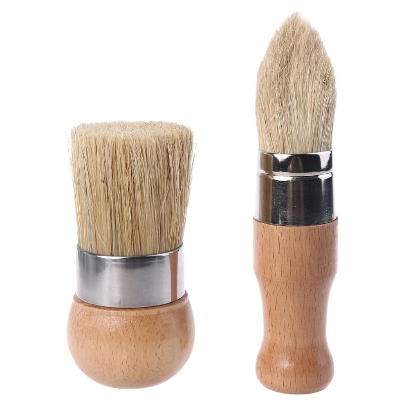 2 шт./компл. с круглым и острым Мел Краски воск кисточки эргономичная деревянная ручка натуральной щетины щетки мебель Краски ing инструмент
2 шт./компл. с круглым и острым Мел Краски воск кисточки эргономичная деревянная ручка натуральной щетины щетки мебель Краски ing инструмент
