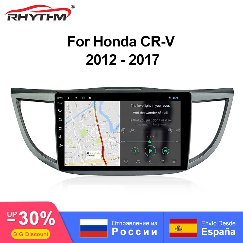DSP 2G+16G Android 10 Car Radio Multimedia for Honda CRV 2012 2013 14 15 16 2017 Mirror Link RDS 1080P GPS Navigation IPS Screen
DSP 2G+16G Android 10 Car Radio Multimedia for Honda CRV 2012 2013 14 15 16 2017 Mirror Link RDS 1080P GPS Navigation IPS Screen
