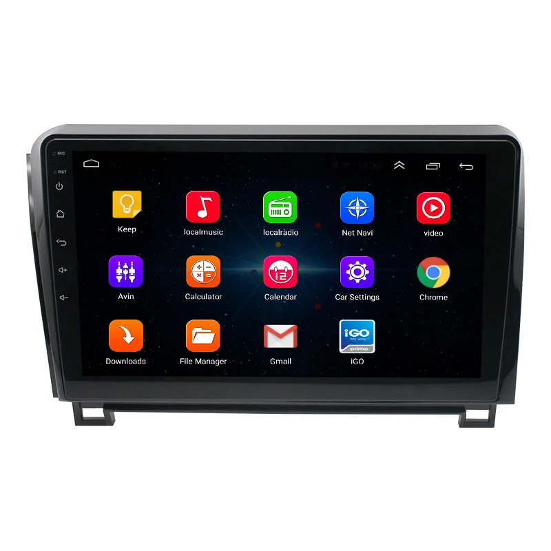 Car Radio Player Android Radio Stereo Navigation GPS Head Unit For Toyota Tun-Dra Sequoia 2007-2013
Car Radio Player Android Radio Stereo Navigation GPS Head Unit For Toyota Tun-Dra Sequoia 2007-2013