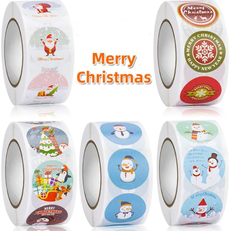 500Pcs/Roll Merry Christmas Stickers Handmade Sticker For Seal Labels Gift Bag Box Packaging Diary Stickers Xms Party Sticker
500Pcs/Roll Merry Christmas Stickers Handmade Sticker For Seal Labels Gift Bag Box Packaging Diary Stickers Xms Party Sticker