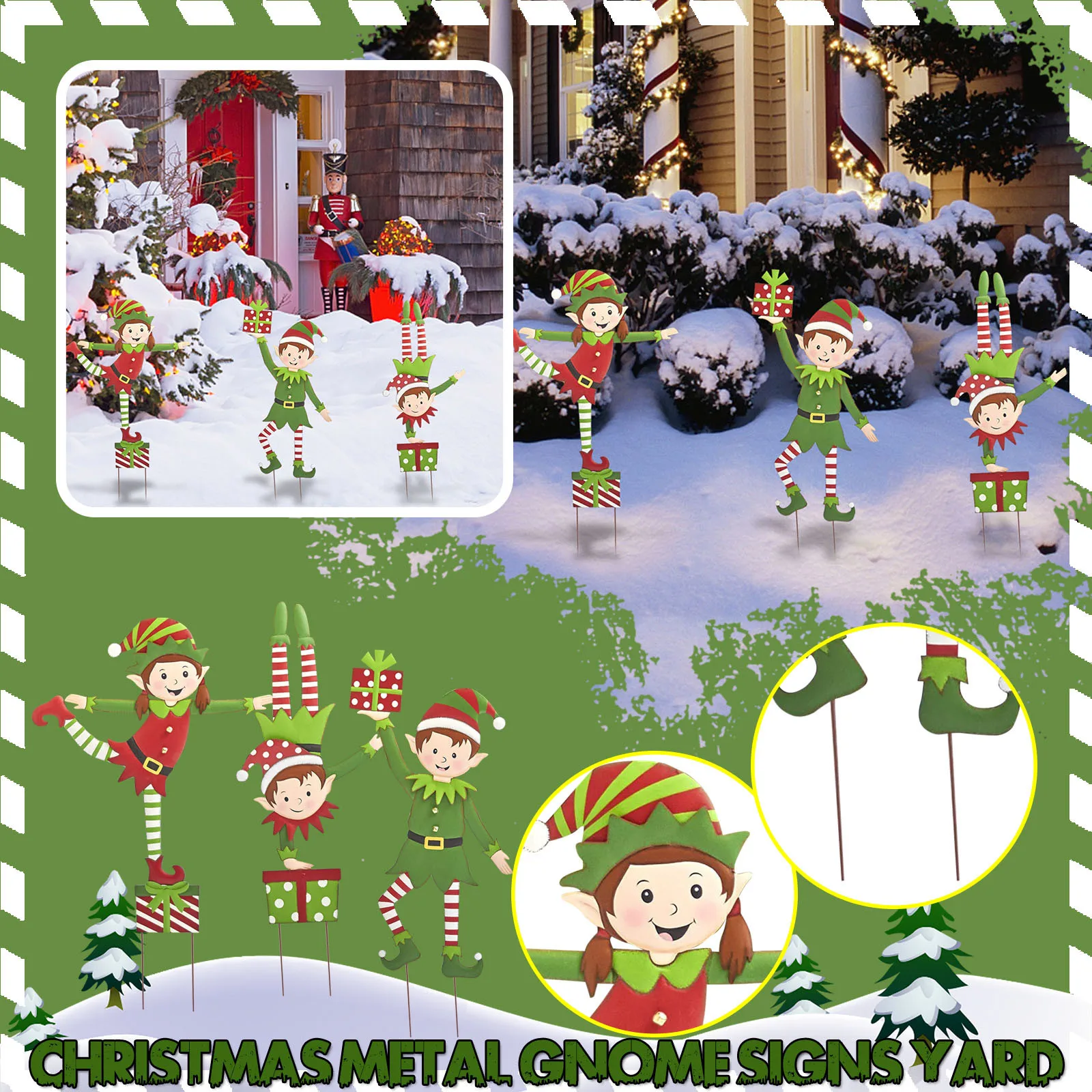 St Patrick's Day Gnome Spirit Elf Doll Yard Garden Decorative Stake Metal Gnome Yard Stake Metal Ornament Yard Signs Decoration
St Patrick's Day Gnome Spirit Elf Doll Yard Garden Decorative Stake Metal Gnome Yard Stake Metal Ornament Yard Signs Decoration