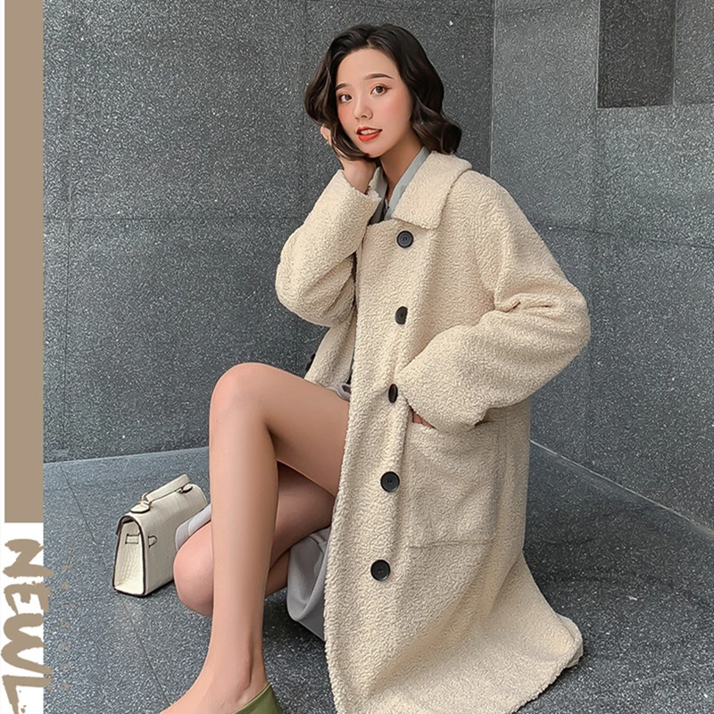 2020 autumn and winter new Korean version of lamb wool coat female long loose net red with the same fur winter lamb wool coat
2020 autumn and winter new Korean version of lamb wool coat female long loose net red with the same fur winter lamb wool coat