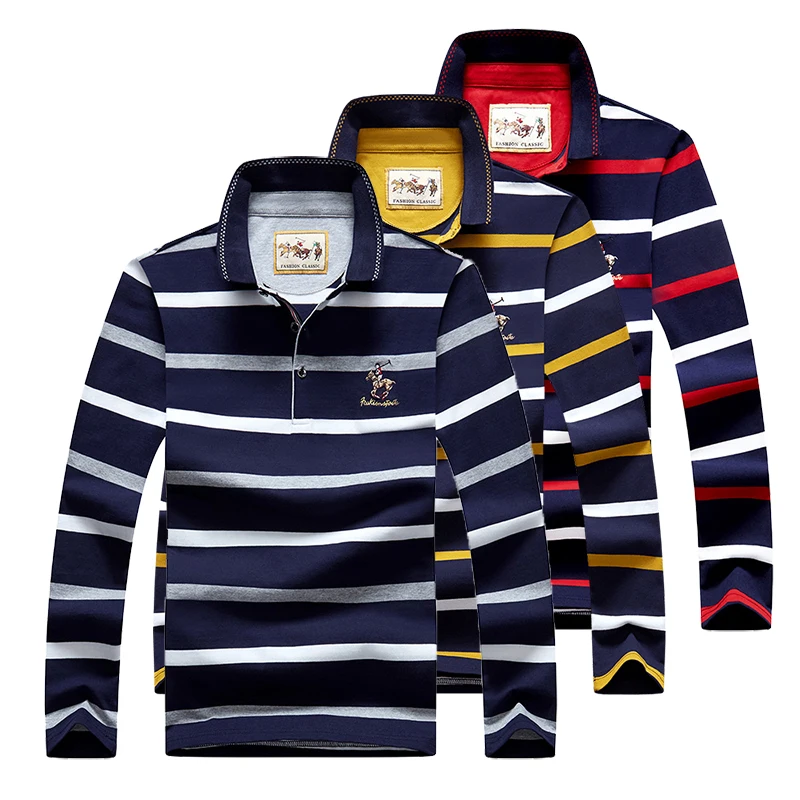 Рубашка-поло мужская повседневная, хлопковая рубашка-поло с длинным рукавом, с вышивкой, с воротником на пуговицах
Рубашка-поло мужская повседневная, хлопковая рубашка-поло с длинным рукавом, с вышивкой, с воротником на пуговицах