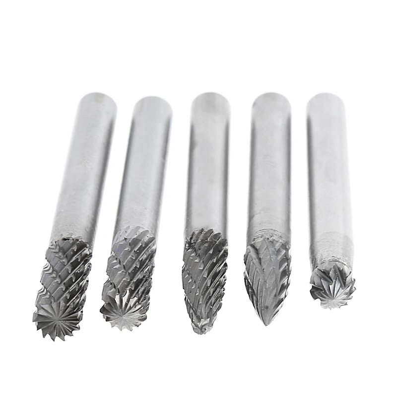 5Pcs Head Tungsten Carbide 8mm Rotary Point Burr Die Grinder 6mm Shank Bit Set W0YF
5Pcs Head Tungsten Carbide 8mm Rotary Point Burr Die Grinder 6mm Shank Bit Set W0YF