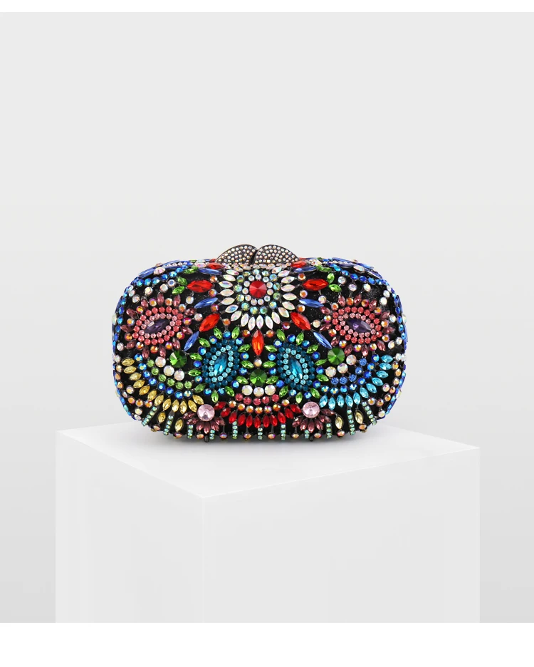 2020 newest women's small crystal clutch bag female new rhinestone luxury noble ladies dinner bag Multicolored Oval Banquet Bag
2020 newest women's small crystal clutch bag female new rhinestone luxury noble ladies dinner bag Multicolored Oval Banquet Bag