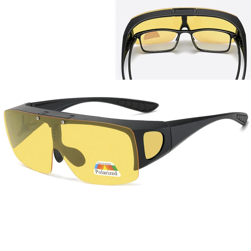 New Flip Up Polarized Sunglasse Men Women Plastic Frame UV400 Goggles Outdoor Driving Fishing Sports Fit Over Sun Glasses Cover
New Flip Up Polarized Sunglasse Men Women Plastic Frame UV400 Goggles Outdoor Driving Fishing Sports Fit Over Sun Glasses Cover