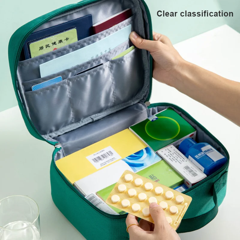 Portable Medicine Box Outdoor Travel Medicine Storage Box Home First Aid Kit Medical Kit stash organizer pills bag
Portable Medicine Box Outdoor Travel Medicine Storage Box Home First Aid Kit Medical Kit stash organizer pills bag