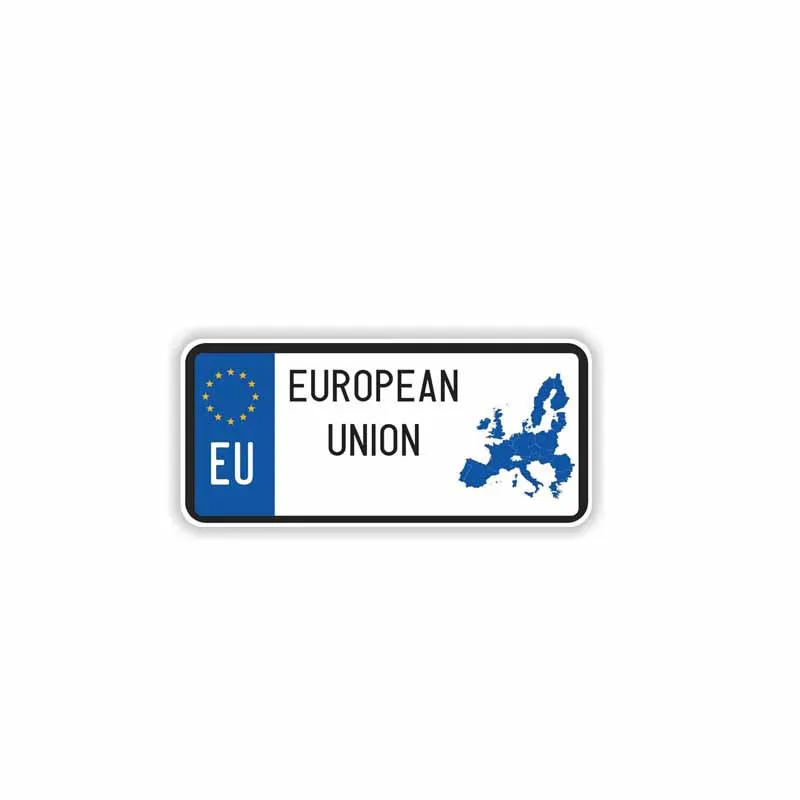 Popular Car Stickers Hot Sell Personality European Union Car Sticker Decal Motorcycle Reflective Accessories 15 CM*7CM
Popular Car Stickers Hot Sell Personality European Union Car Sticker Decal Motorcycle Reflective Accessories 15 CM*7CM