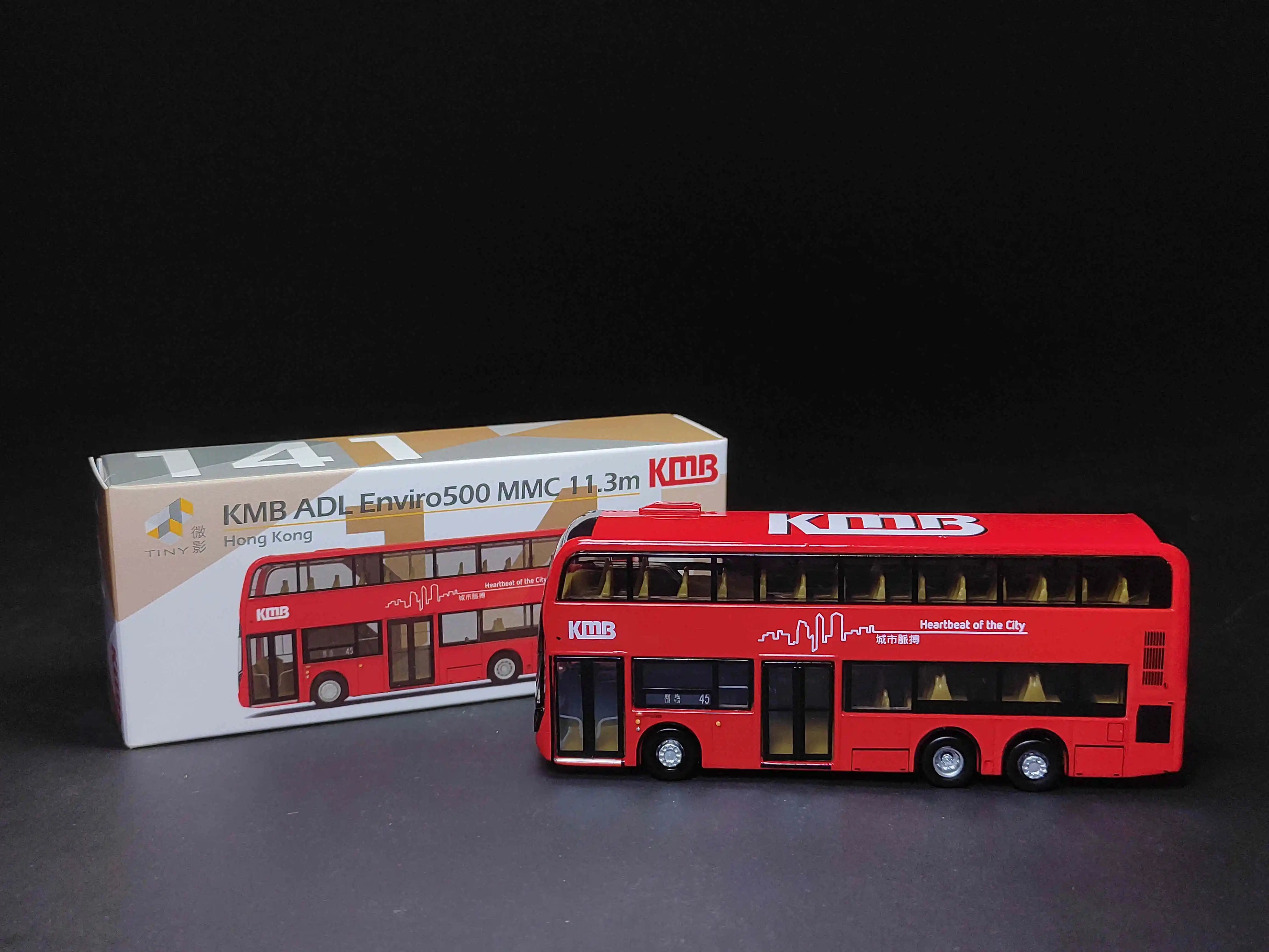 Лимитированная коллекция моделей HeyToys Tiny 1/110 141 KMB ADL Enviro500 MMC 11,3 M
Лимитированная коллекция моделей HeyToys Tiny 1/110 141 KMB ADL Enviro500 MMC 11,3 M
