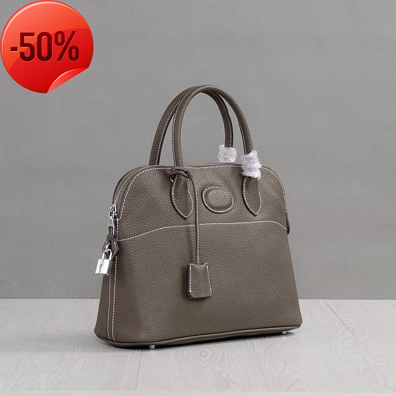 Genuine New Fashion Leather Bags for Women Cow Leather Designer Handbags High Quality Totes Shell Shape Crossbody Bag for Ladies
Genuine New Fashion Leather Bags for Women Cow Leather Designer Handbags High Quality Totes Shell Shape Crossbody Bag for Ladies