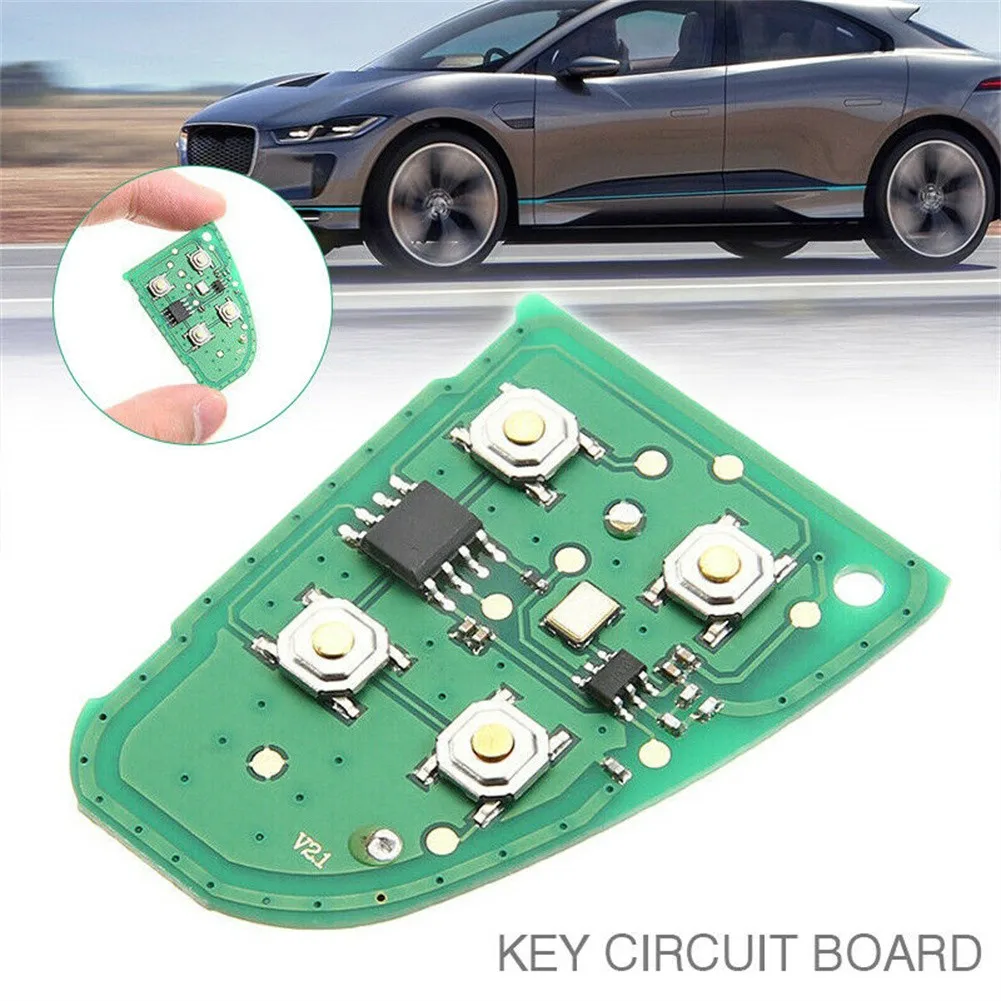 Remote Key Circuit Board 433MHz Key Circuit Board For Jaguar X Type XJ XJR 4 Button Flip Remote Fob Chip
Remote Key Circuit Board 433MHz Key Circuit Board For Jaguar X Type XJ XJR 4 Button Flip Remote Fob Chip
