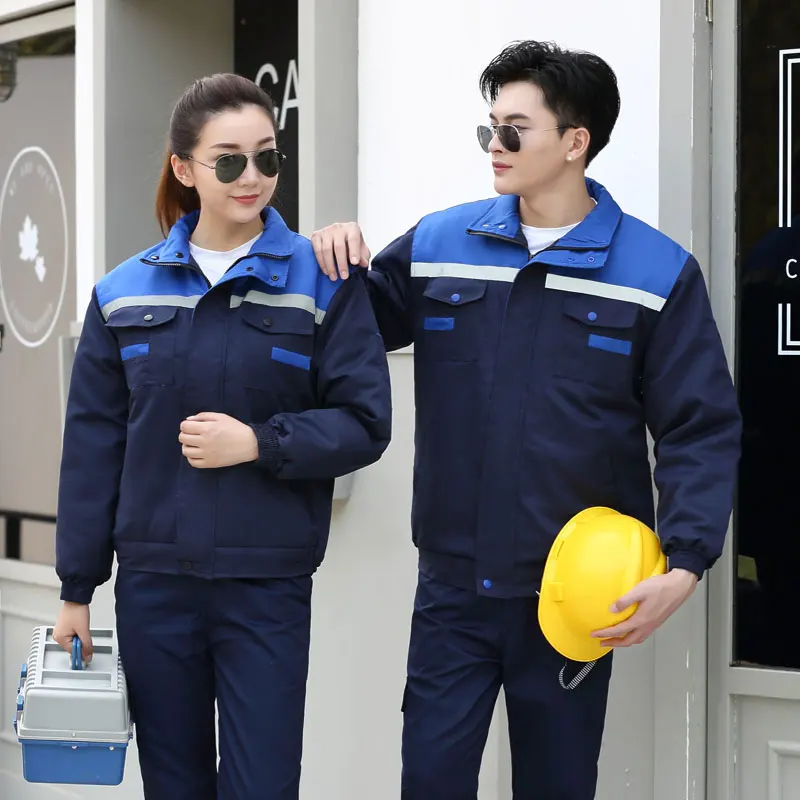 Hi Vis Workwear Winter Work Clothing Men Women Warm Jacket Thicken Machine Repair Workshop Overcoat Wear Resistant Uniform 
Hi Vis Workwear Winter Work Clothing Men Women Warm Jacket Thicken Machine Repair Workshop Overcoat Wear Resistant Uniform