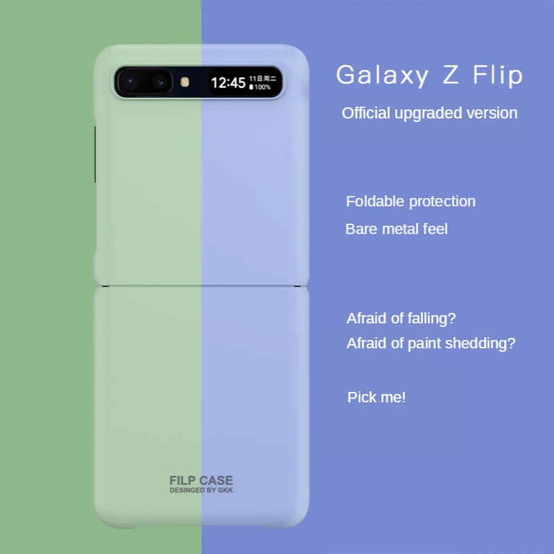 Новый складной Стильный чехол для Samsung Galaxy Z, флип-чехол, Ультратонкий корпус GKK PC, Высококачественная задняя крышка, противоударный защитный...
Новый складной Стильный чехол для Samsung Galaxy Z, флип-чехол, Ультратонкий корпус GKK PC, Высококачественная задняя крышка, противоударный защитный...
