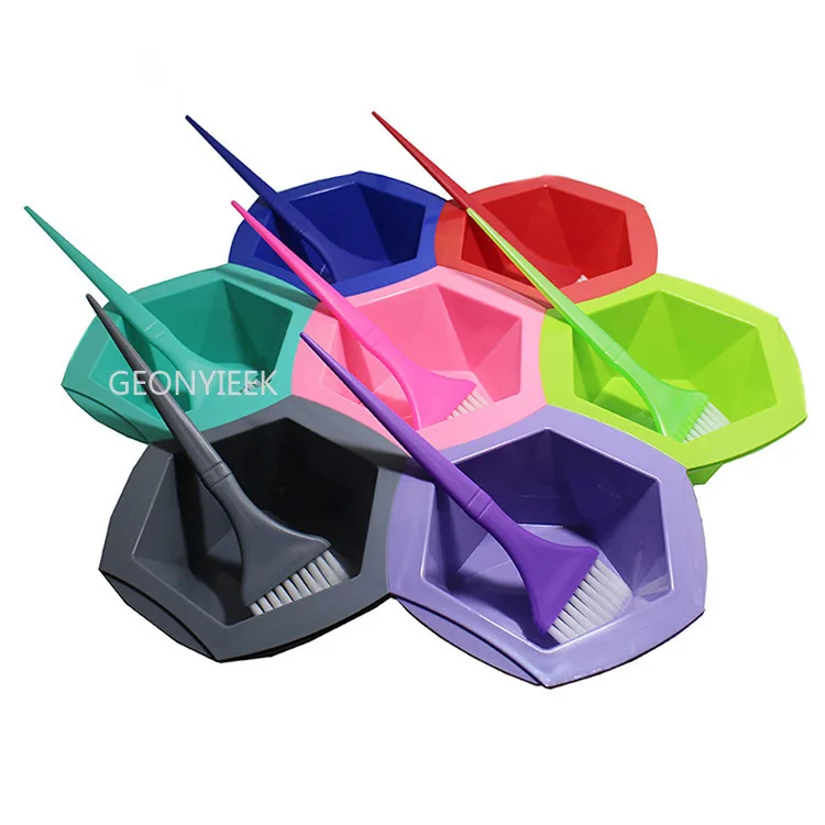 Professional 14 pcs/set Colorful Hair Dying Brushes Plastic Easy-cleaning Stirring Bowl for Pro Salon Barber Hairdressing Tools
Professional 14 pcs/set Colorful Hair Dying Brushes Plastic Easy-cleaning Stirring Bowl for Pro Salon Barber Hairdressing Tools