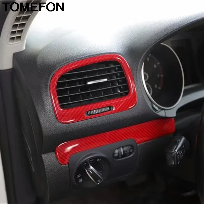 Крышка вентиляционного отверстия TOMEFON для Volkswagen Golf 6 MK6 2010 2011 2012 передняя сторона