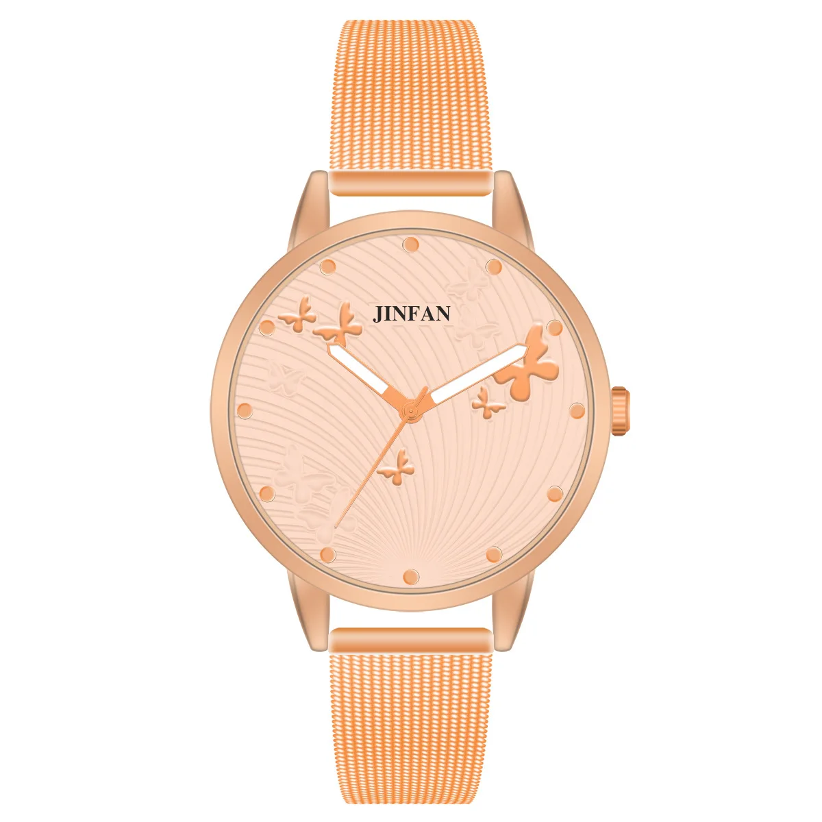 2021 New Butterfly Pattern 16mm Alloy Mesh Belt Watch Hot Selling Women's Fashion Quartz Watch women luxury watch
2021 New Butterfly Pattern 16mm Alloy Mesh Belt Watch Hot Selling Women's Fashion Quartz Watch women luxury watch
