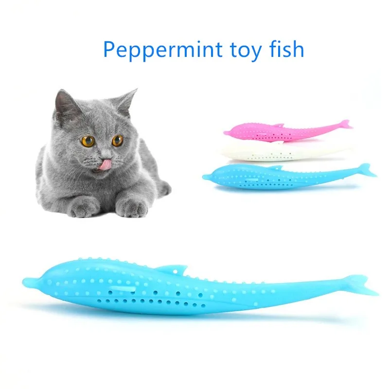 Cat Toy Toothbrush Pet Interactive Toy Fish Catnip Tooth Cleaning Pet Chew Soft Silicone
Cat Toy Toothbrush Pet Interactive Toy Fish Catnip Tooth Cleaning Pet Chew Soft Silicone