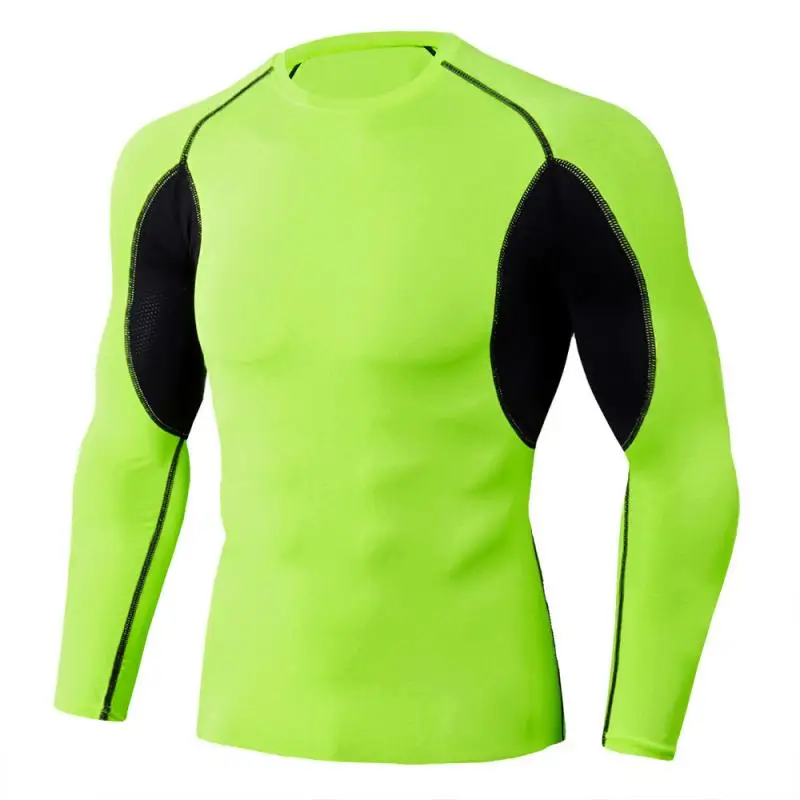 Long-sleeved men's compression shirt stretch sports shirt quick-drying workout clothes fitness sportswear
Long-sleeved men's compression shirt stretch sports shirt quick-drying workout clothes fitness sportswear
