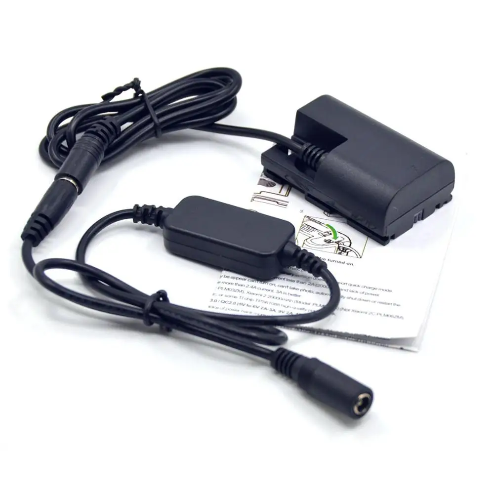 12V-24V step-down Power Cable + DR-E6 LP-E6 Full decoded dc coupler battery for Canon EOS 60Da 70D 80D 5D3 5D4 5DS R 5D mark III
12V-24V step-down Power Cable + DR-E6 LP-E6 Full decoded dc coupler battery for Canon EOS 60Da 70D 80D 5D3 5D4 5DS R 5D mark III