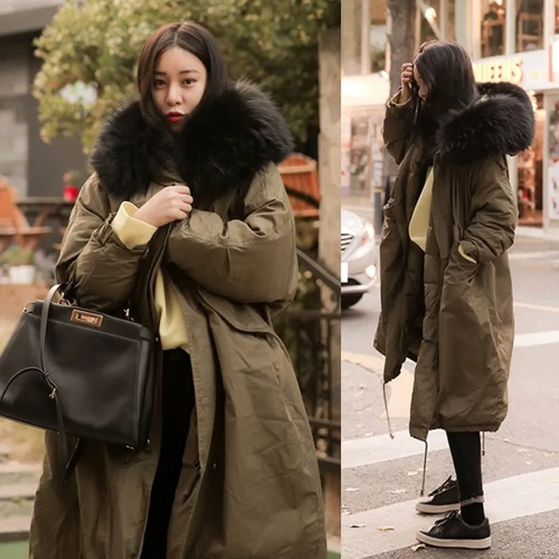 Ladies Winter Warm Jacket Hooded Streetwear Army Green Jacket Parka Parka Black Women's 2021 Women
Ladies Winter Warm Jacket Hooded Streetwear Army Green Jacket Parka Parka Black Women's 2021 Women