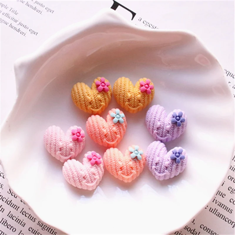 10Pcs Cartoon Heart Flat back Resin Cabochon Kawaii Crafts Fit Phone Decoration DIY Scrapbook Resins Jewelry Accessories 19*16mm
10Pcs Cartoon Heart Flat back Resin Cabochon Kawaii Crafts Fit Phone Decoration DIY Scrapbook Resins Jewelry Accessories 19*16mm