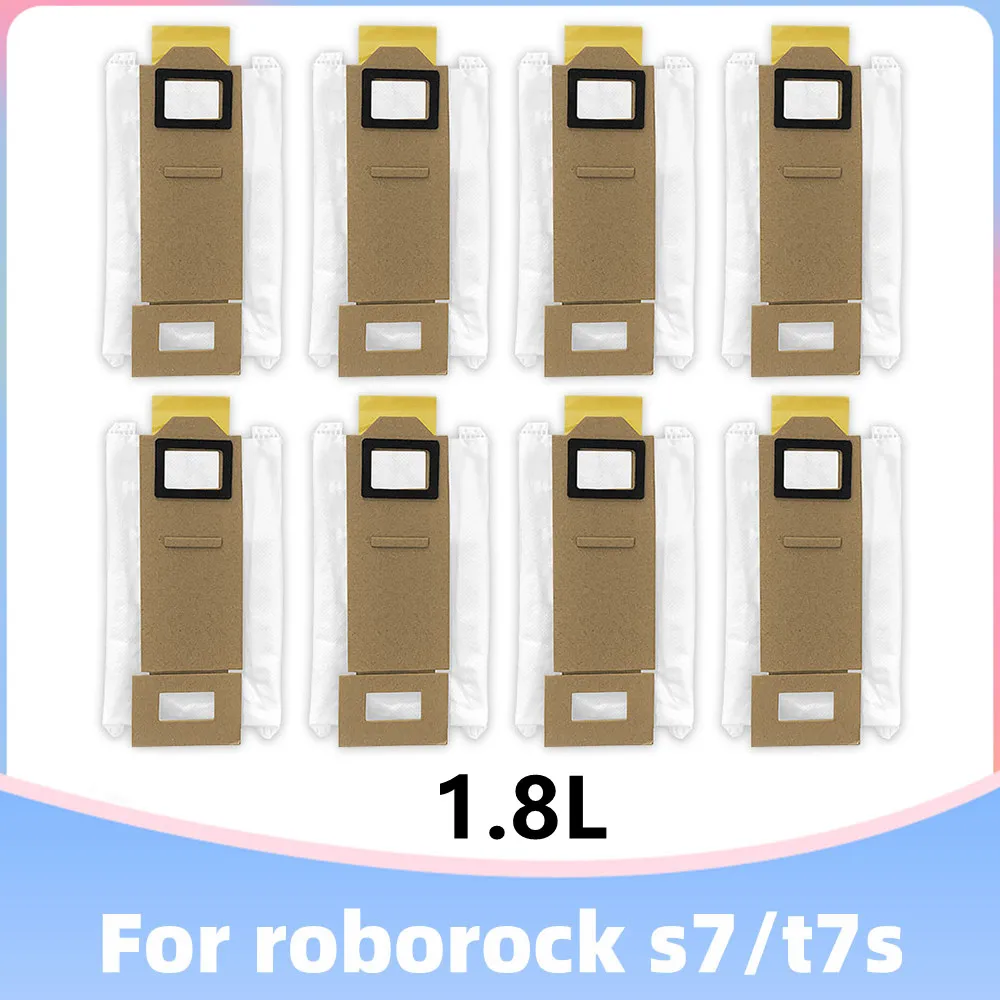 1.8L Dust Bags Replacement Parts for Xiaomi Roborock T7S T7S Plus S7 Auto-Empty Dock Robot Vacuum Cleaner Accessories
1.8L Dust Bags Replacement Parts for Xiaomi Roborock T7S T7S Plus S7 Auto-Empty Dock Robot Vacuum Cleaner Accessories