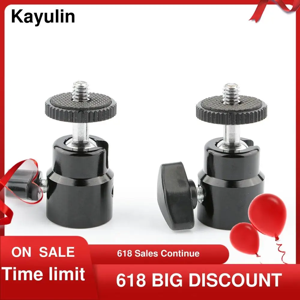 Шарнирное крепление Kayulin 1/4 20 вращающаяся на 360 градусов шаровая Головка