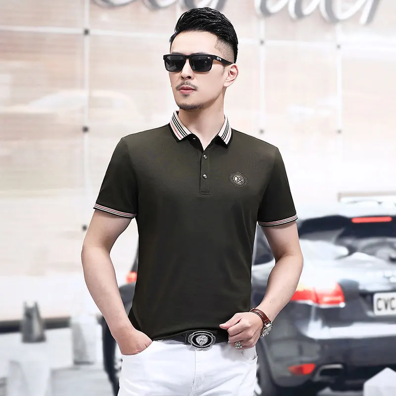 2021 New Summer Striped Polo MenPolo Shirt Men Striped Contrast Color Polos Homme Soft Material Classical Design B9517
2021 New Summer Striped Polo MenPolo Shirt Men Striped Contrast Color Polos Homme Soft Material Classical Design B9517