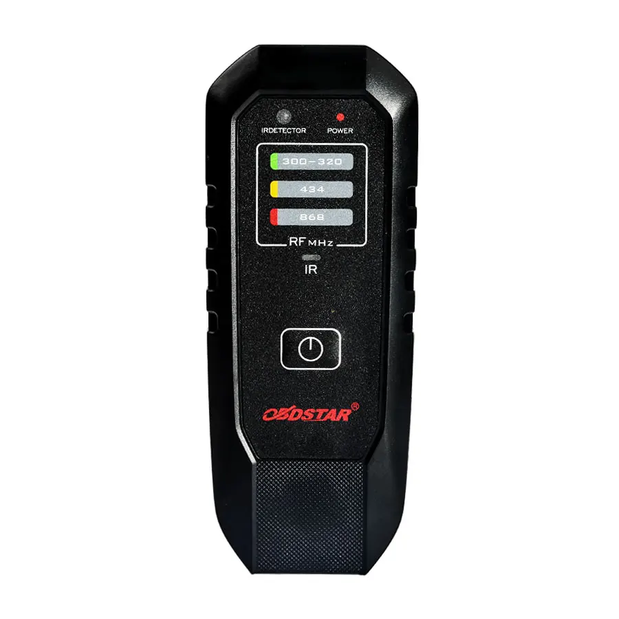 OBDSTAR RT100 Remote Tester Frequency Infrared IR RT 100For 300Mhz-320Mhz/434Mhz/868Mhz with Top Quality
OBDSTAR RT100 Remote Tester Frequency Infrared IR RT 100For 300Mhz-320Mhz/434Mhz/868Mhz with Top Quality