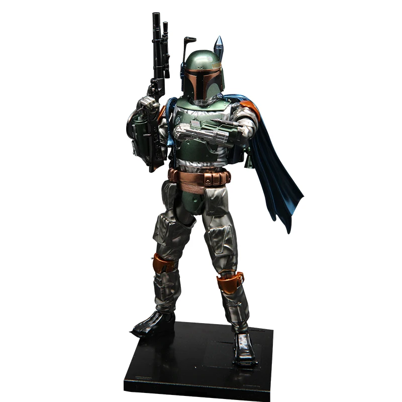 Bandai Star Wars 1/12 Bounty Hunter Metal color Boba Fett Assembled Model Action Figure Doll Decoration Toys Children's Gifts
Bandai Star Wars 1/12 Bounty Hunter Metal color Boba Fett Assembled Model Action Figure Doll Decoration Toys Children's Gifts
