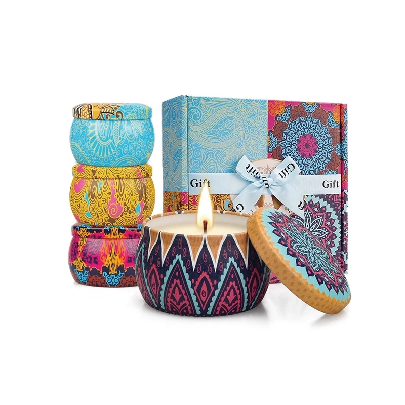 4/8pc NEW scented Candle tin set Jar Mousse cookie candy box tinplate flower tea packaging gift box DIY scented candle container
4/8pc NEW scented Candle tin set Jar Mousse cookie candy box tinplate flower tea packaging gift box DIY scented candle container
